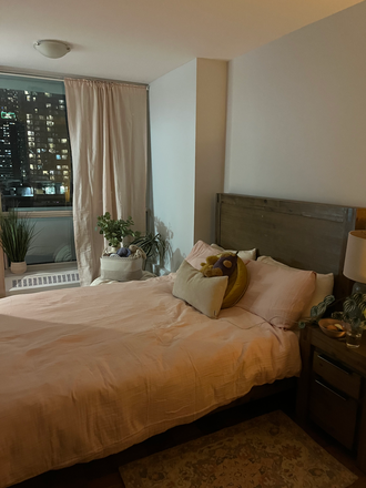 Bedroom/Main area - Studio apartment, all utilities included except for hydro. Updated washroom and kitchen.
