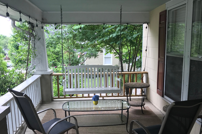 Front porch - Females only:  1 small bedroom ($700) with shared bath House