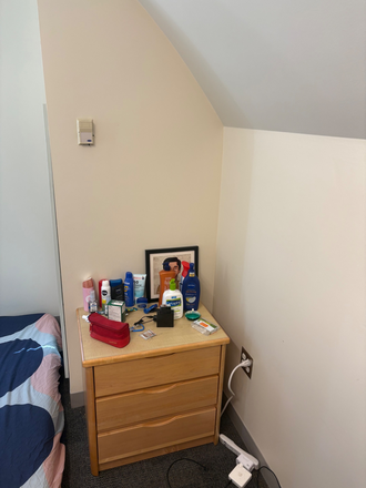 Small side table - Furnished Bedroom in a 3B/1B unit with kitchen in MIT Grad Dorm. Steal Deal! Apartments