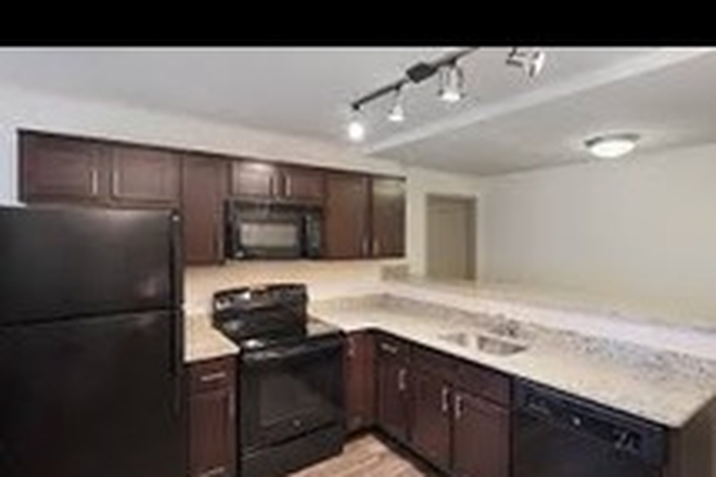 Kitchen - The Academy on Charles, 1 room 1 bath Apartment right next to campus