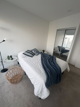 Bedroom C: $1,350 Private room with Double Sized Bed (Shared bathroom) Solo Occupancy Only - Private room in a co-living condo unit at Yonge St, Toronto! Utilities included!