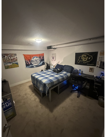 Bedroom - The Lodge Apartments, Very close to campus, with pool