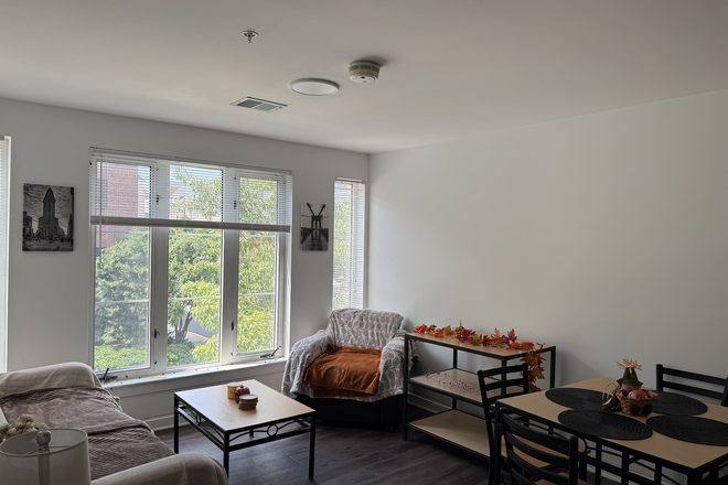 Living Room - South Campus Commons 1 – Spring 2027 4x2 Lease Transfer Apartments
