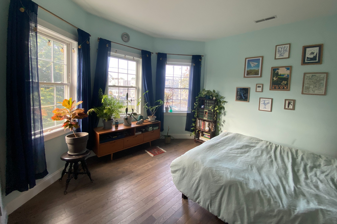 Bedroom - great natural light all day - 2 bedroom with free parking, bus/train nearby Apartments