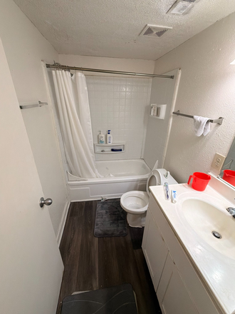 Bathroom - 38B, Laurel Ridge Apartments, Close to all bus stops/routes to Campus, 527/month