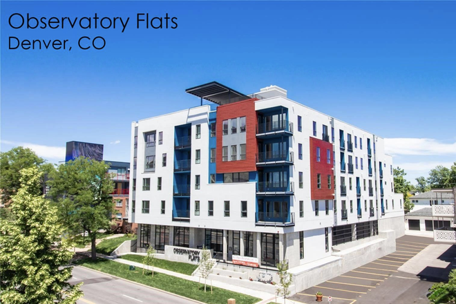 Building outside - Top floor, Corner unit condo directly across the street from University of Denver and The Pioneer
