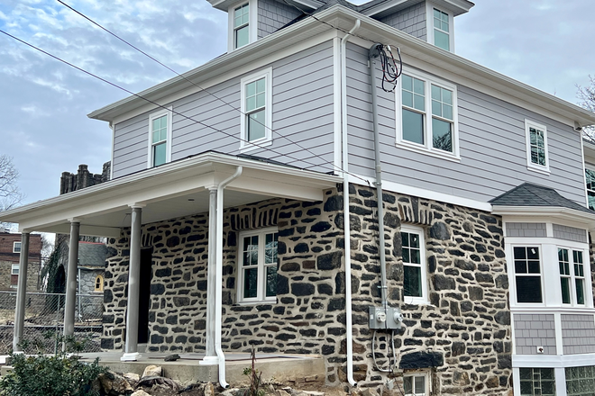 Exterior front 2 - Brand new 2-3 bedroom, 2-bathroom apartment in Narberth.