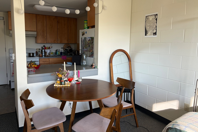 Dining area - Summer:Room in shared apt for degree seeking PU female grad student only-Lawrence Dr-Princeton