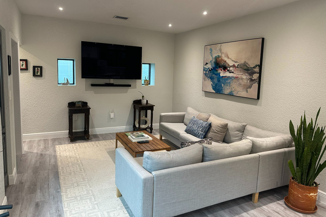 Living Room - Fully Remodeled Historic Home Near UM