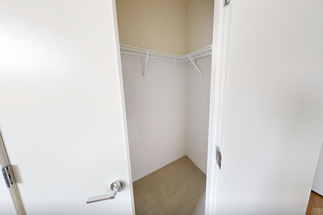 closet (both doors open) - Terrapin Row Apartments