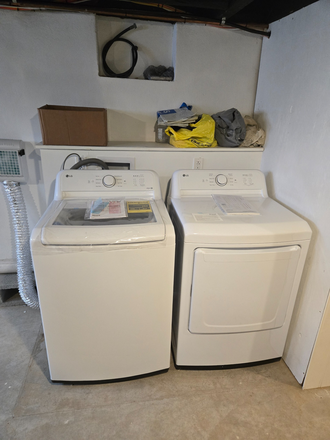 New Washer - Dryer - 936 Susquehanna. Next to Edberg-Olson Football Complex House