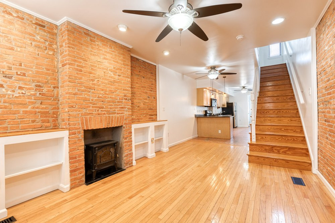 Living Room - 3 Bedroom, 3.5 non-shared Bathrooms, Recently Renovated + Open study area and a Patio. Townhome