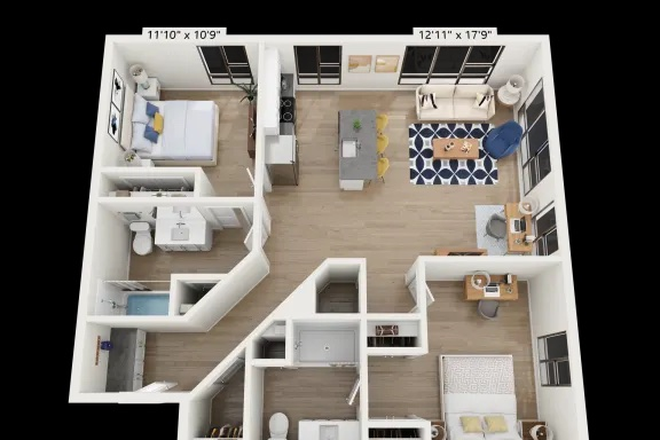Floor plan - Catamount Run