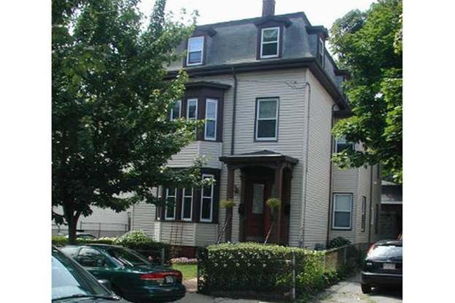 Street view - NICE! Furnished room, walk to the T, in large home convenient to all- almost all to yourself