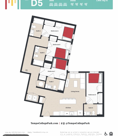 How to unit is set up - Tempo Apartments