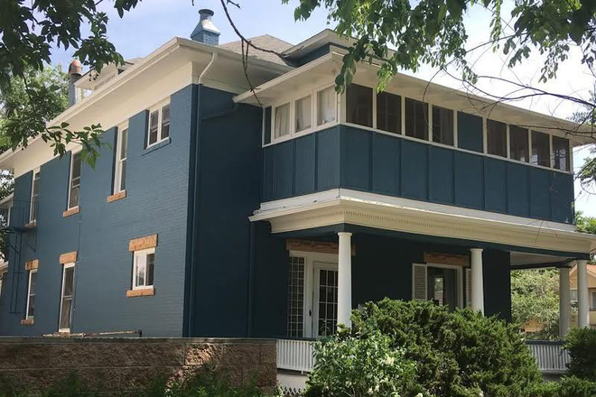 House - Blue House on the Hill