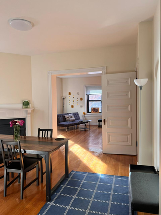 Dining room + living room - Subletting room during summer - Spacious apartment close to the Law School