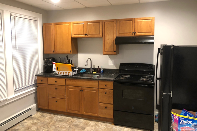 View of kitchen - 3 Bedroom House within walking distance to UCONN bus line and ECSU campus.