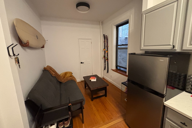 Living Room - 1 Bedroom in East Village (Furnished) Apartments