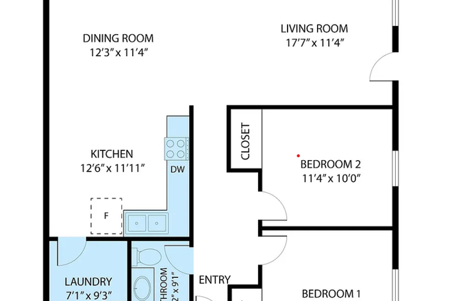 Layout - Duplex near campus