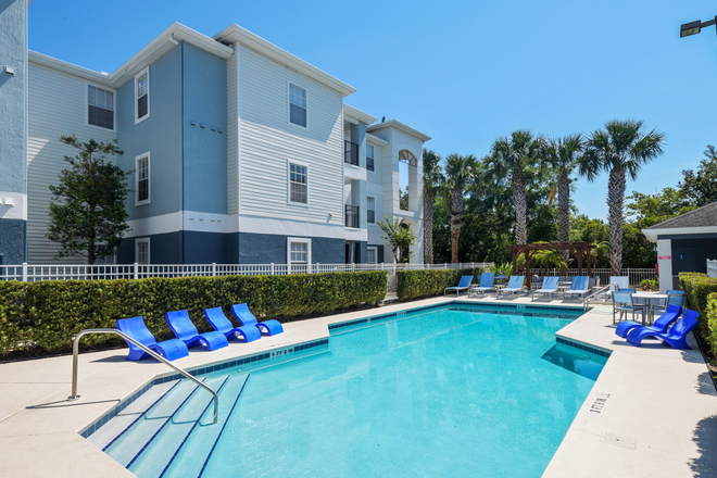 Pool - College Station Apartments