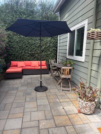 own patio - $2550 New + Studio Apartment