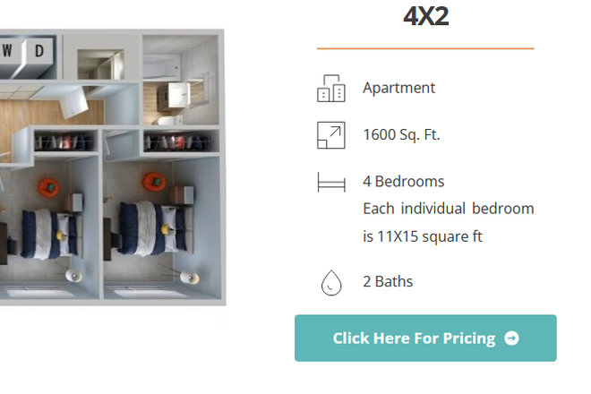 Floorplan - HH Cresmont Apartments