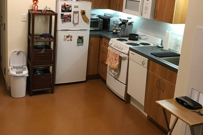 Kitchen - Harvard Trilogy studio [Longwood Medical Area] Apartments