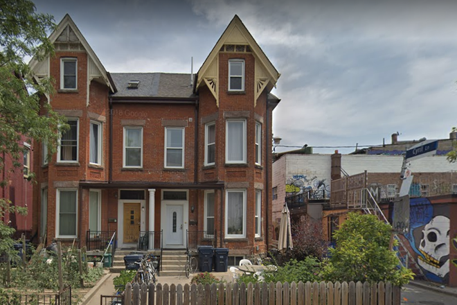 Front entrance - One bedroom for sublet in three bedroom unit of house in Harbord Village close to Kensington Market