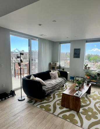 Living room - One Bedroom Available in Shared Cap Hill/Cheesman Park Penthouse Condo!