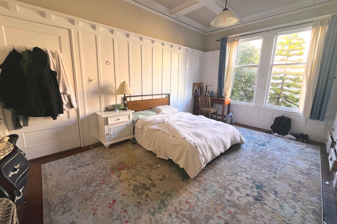 Bedroom - Large, backyard facing private room for rent Apartments