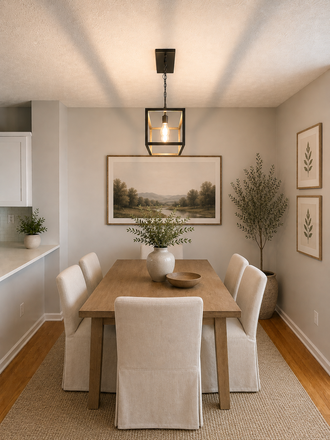 Dining Room - Remodeled 4-Bedroom Townhouse with Deck and Backyard