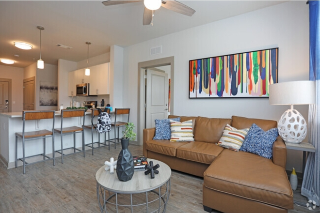 Living room - Finmore Sublease with PARKING! Summer and/or 25-26 School Year Apartments