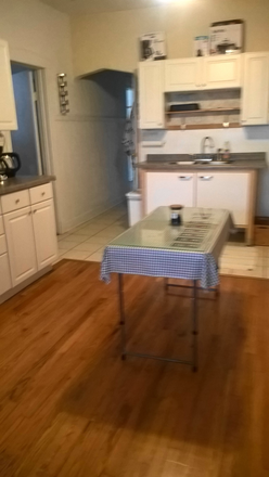 kitchen - WALK to WEST Campus only 0.4miles/ HUGE, charming, quiet, w/office, parking, storage Apartments
