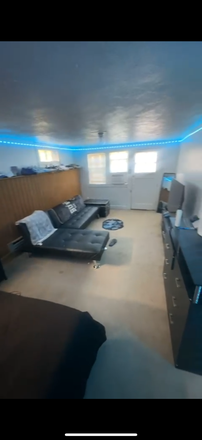 couch and TV - House on Hill