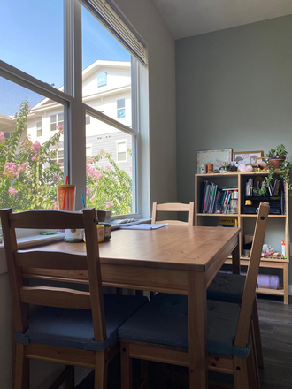 Living Room - One-Bed, One-Bath Single Apartment in Campus Crossings Briarcliff, Near Emory, Grocery, and Shuttle