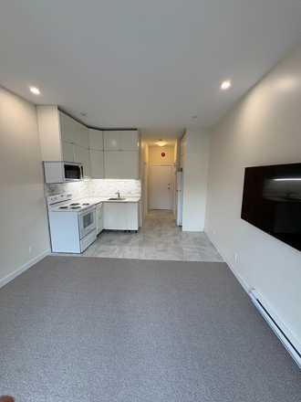 Standing at Deck, Looking in to Entry - ANNEX APARTMENT (BATHURST & HARBORD)