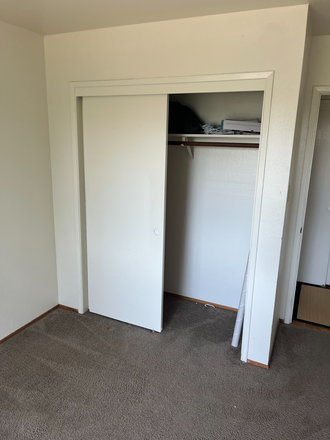 Closet of bedroom for rent - 2 Bed/1 Bath by Strawberry Creek Park