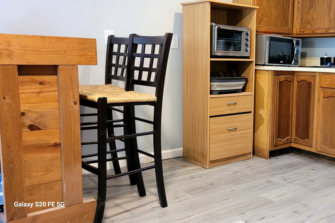 Kitchen area - Efficiency apartment in quiet, rural neighborhood with private entrance. 10 miles from UConn campus.