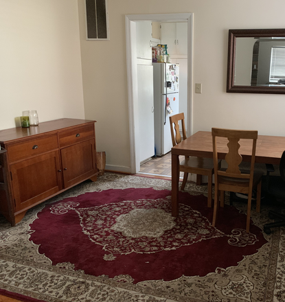 Dining Room - 3402 Notre Dame Street - Short walk to UMD - One block to UMD Shuttle - Fully furnished House