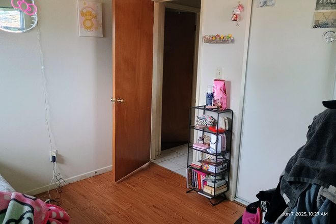 the room will be empty upon move in. - Female Preferred Room March - June House