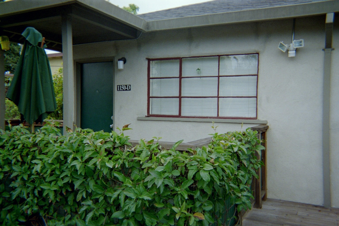 Front view - Hearst Commons - Studio Townhouses with decks, loft beds and parking close to BART & campus bus