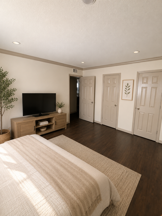Bedroom View 2 - Cozy 6 Condos, Young Professionals - Close to Campus!