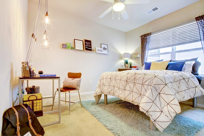 Bedroom - Lark Tuscaloosa Apartments