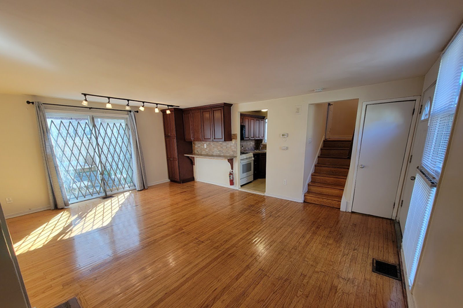 Living Room - 4037R Baltimore Avenue Townhome