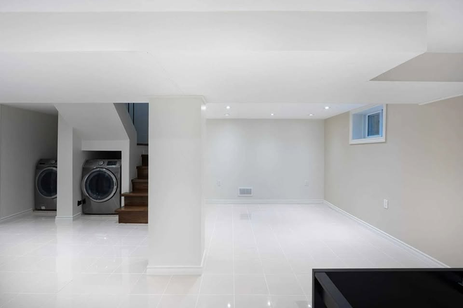 living room - Spacious, Bright 1-Bedroom Basement Apartment, in-unit laundry