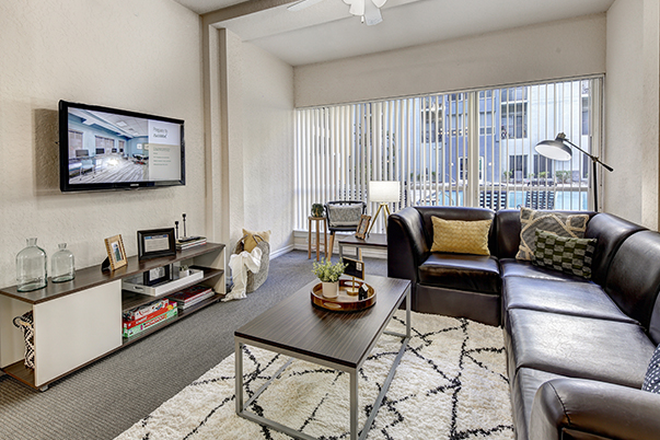 Living Room - Avalon Heights Apartments