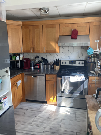 kitchen - Looking for female roommate to fill spot in 3b1b apartment in East Cambridge