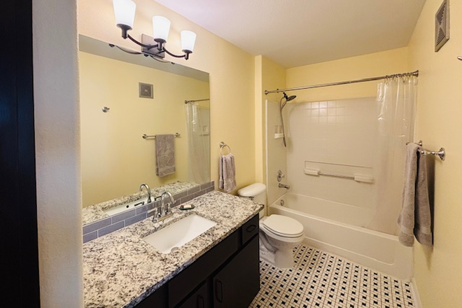 Private bathroom - Large sunny room w/ private bath in clean condo, 5 miles to campus