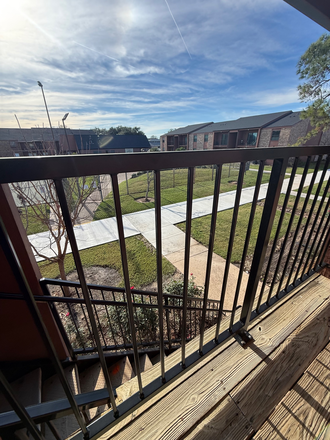 Balcony View Of Pool & Tennis Courts - 2 Bed / 2 Bath Condo w Pool & Tennis Court Access close to A&M Bus Route System w/Open floor plan